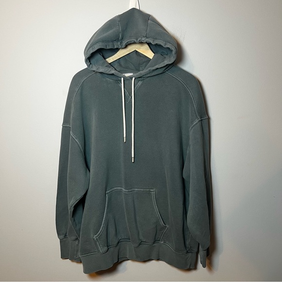 aerie Tops - Aerie teal Hoodie Sweatshirt